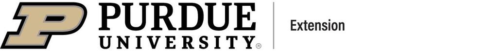 Purdue University Extension Logo.